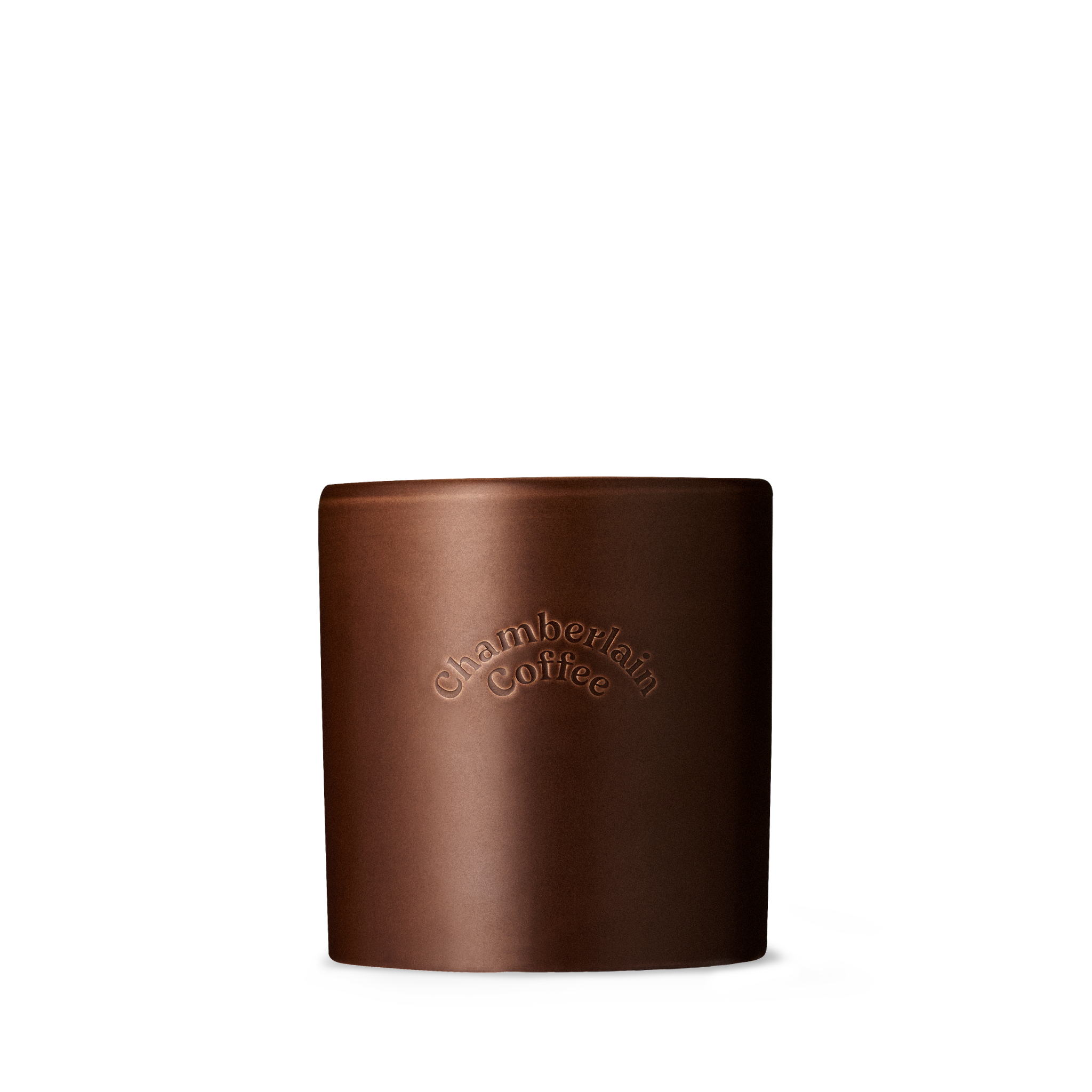 Coffee Ceramic Candle  Product Shot Front