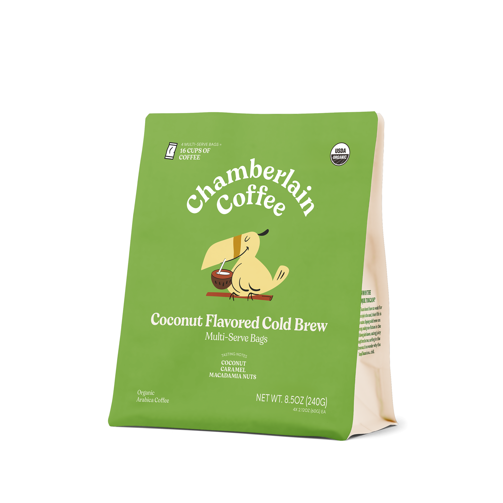 Coconut XL Cold Brew Bags