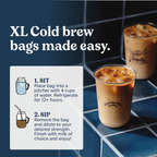 Organic Cold Brew Elephant Large Coffee Bags