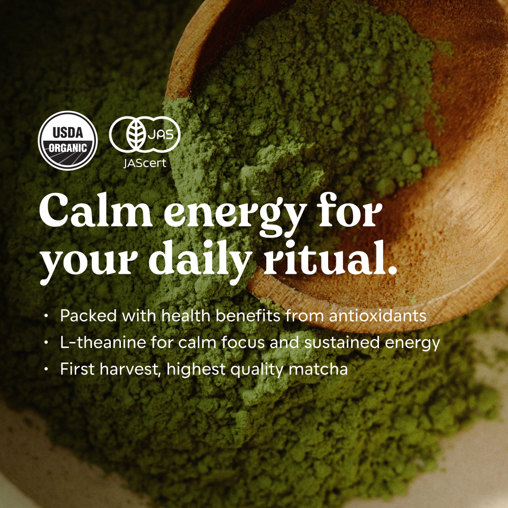 Organic Ceremonial Matcha Green Tea Powder