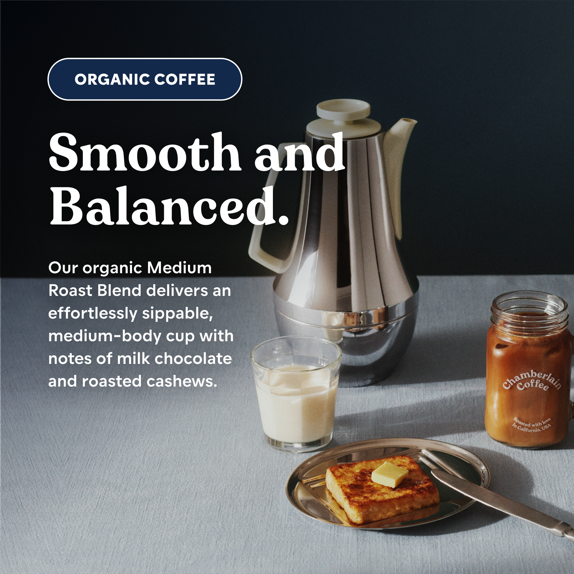 Organic Medium Roast Coffee Blend