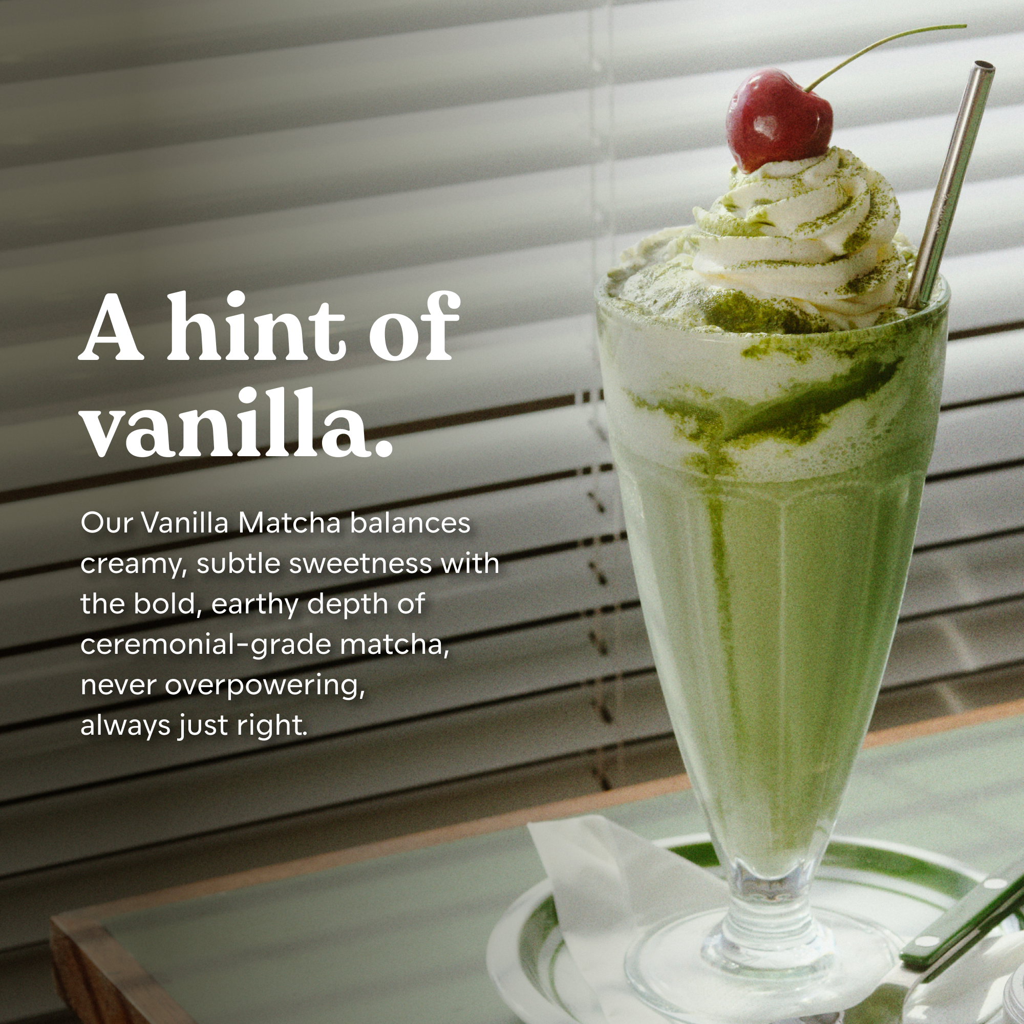 Ceremonial Vanilla Matcha Green Tea Powder