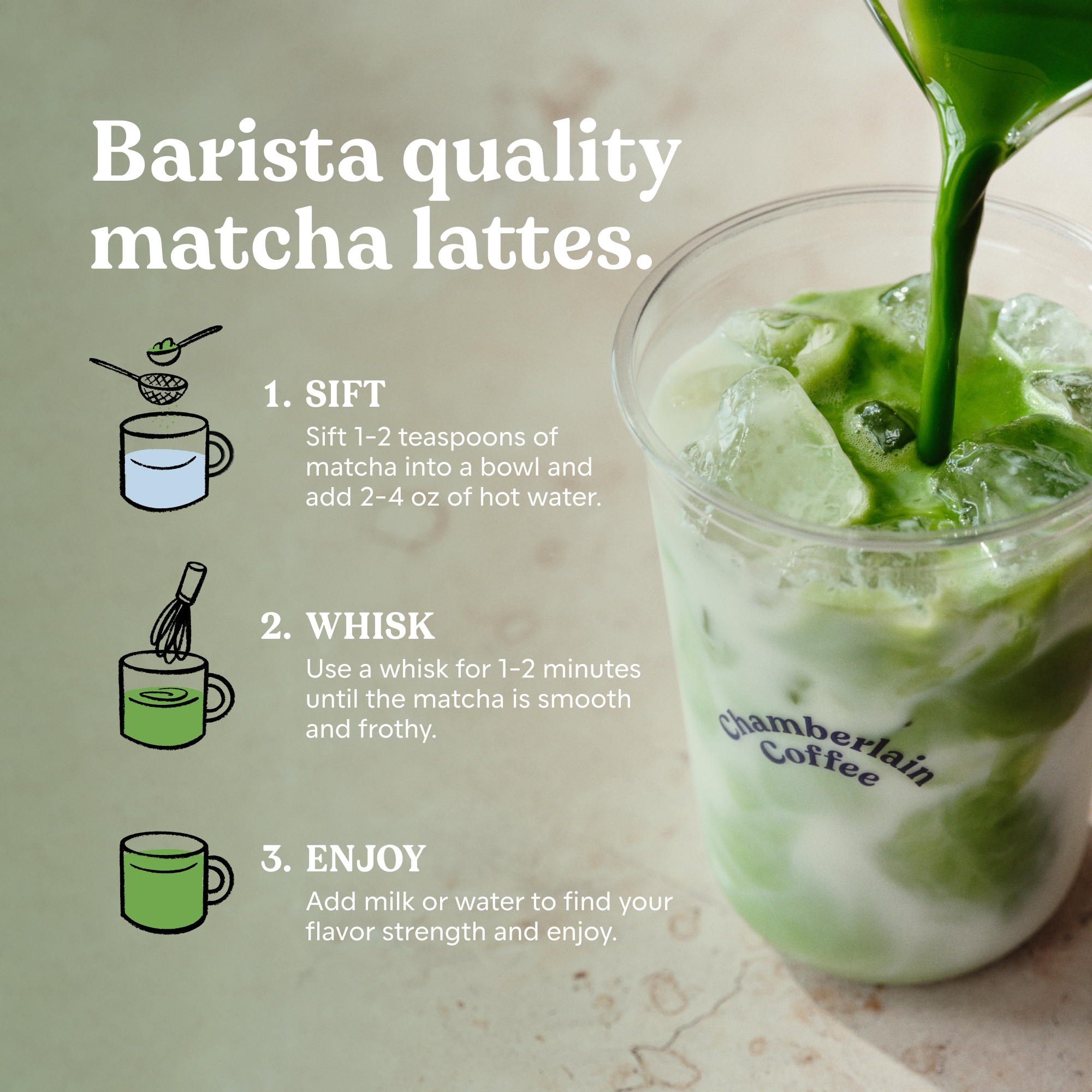 Ceremonial Vanilla Matcha Green Tea Powder