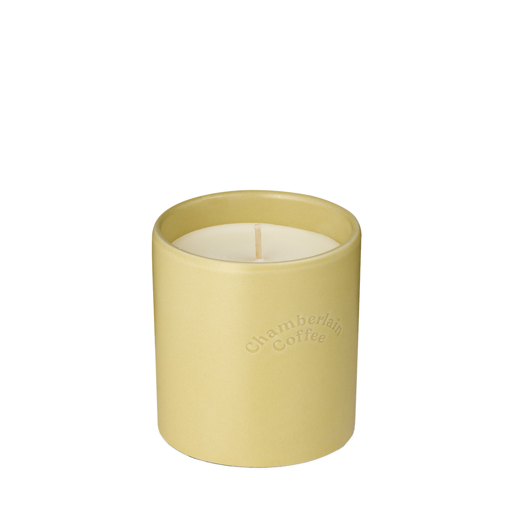 Honey Ceramic Candle