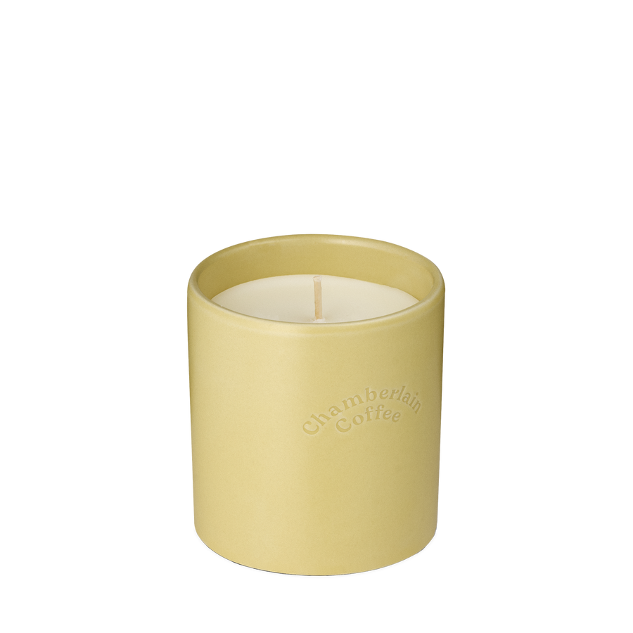 Honey Ceramic Candle