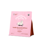 Organic Vanilla Cold Brew Elephant Large Coffee Bags  Product Shot Diagonal