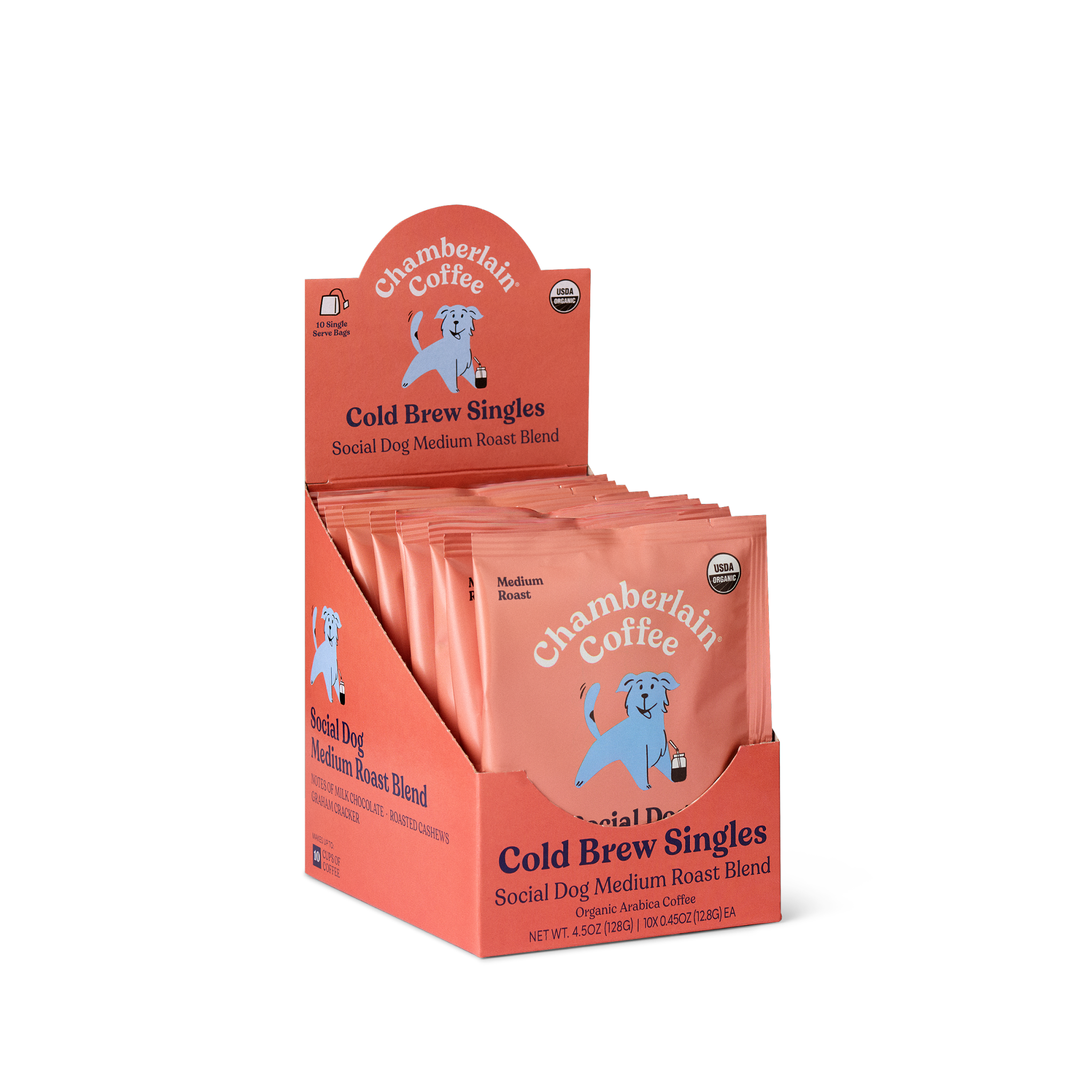 Organic Medium Roast Cold Brew Singles