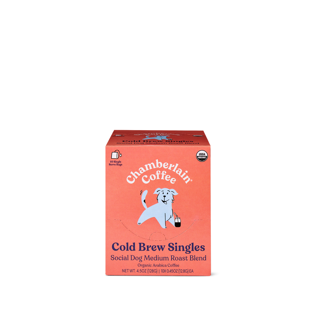 Organic Medium Roast Cold Brew Singles