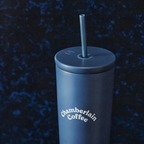 Ocean Blue Travel Cold Cup  Product Shot Above
