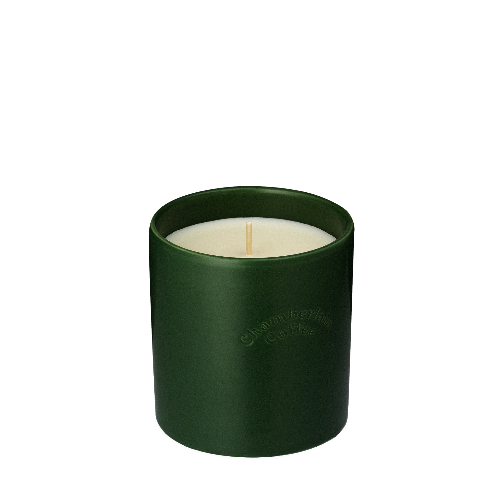 Matcha Ceramic Candle  Product Shot Diagonal